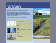 Tablet Screenshot of haus-ruemhard.de